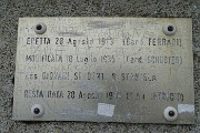 92 83 Croce di vetta del Pizzo Tre Signori ...del 1913 !